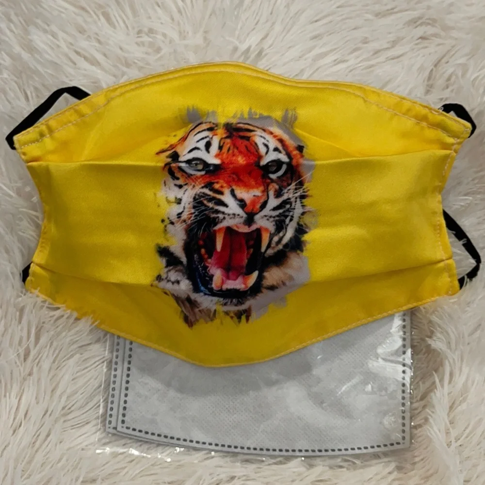 New tiger face mask